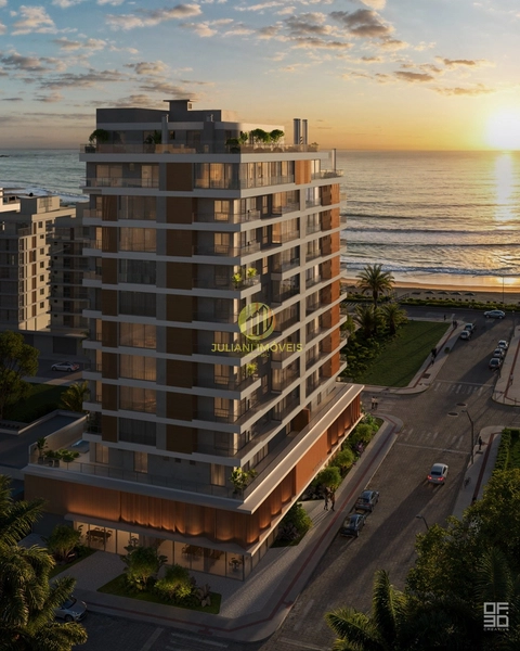 Apartamento na planta com 119m² à venda na Praia Brava em Itajaí: 3ª foto da galeria de imagens do imóvel