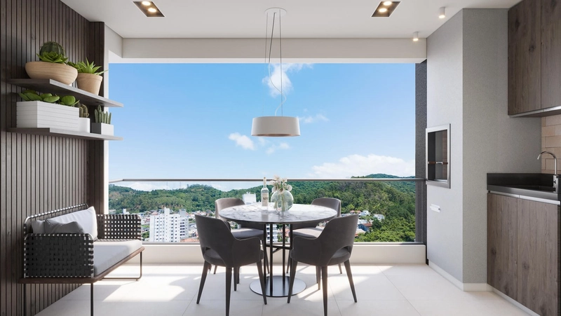 Apartamento no Ed. Essência Residence na Fazenda em Itajaí: 4ª foto da galeria de imagens do imóvel