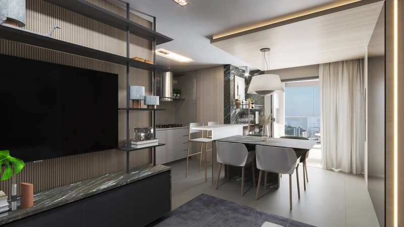 Apartamento no Ed. Essência Residence na Fazenda em Itajaí: 2ª foto da galeria de imagens do imóvel