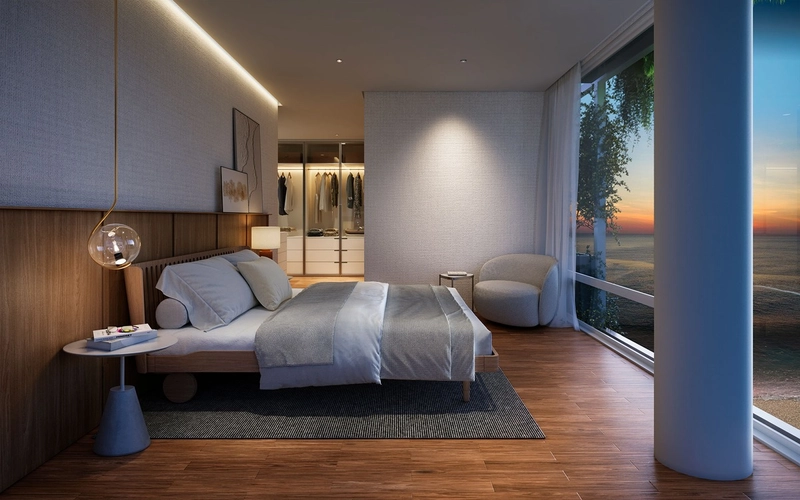 Apartamento no Edifício Vero Praia  Brava: 3ª foto da galeria de imagens do imóvel