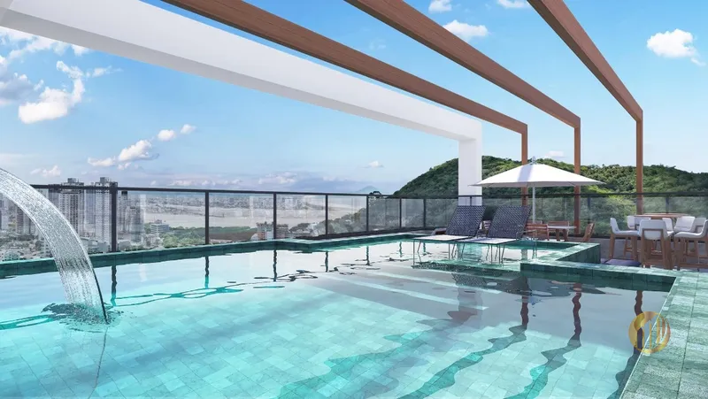 2 quartos na Fazenda em Itajaí - L''Aquamarine Residence: 1ª foto da galeria de imagens do imóvel