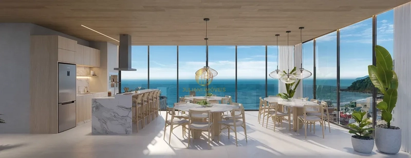 Penthouse Ed. Oyster na Praia Brava: 2ª foto da galeria de imagens do imóvel
