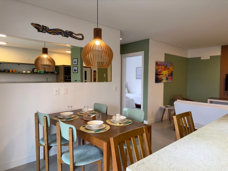 Apartamento no Edifício Brava Garden Home Club mobiliado e decorado: 7ª foto da galeria de imagens do imóvel