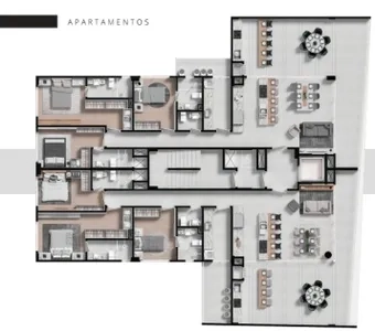 Apartamento na Praia Brava no Ed. Dusseldorf: 10ª foto da galeria de imagens do imóvel