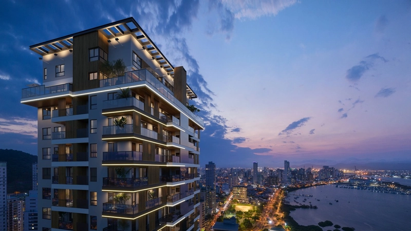 Apartamento no Vista Mare Residence em Itajaí: 1ª foto da galeria de imagens do imóvel