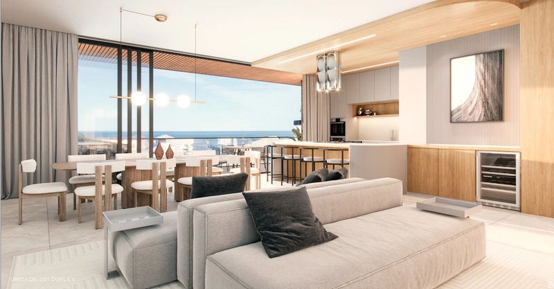 ApartamentoDuplex na Praia Brava: 1ª foto da galeria de imagens do imóvel