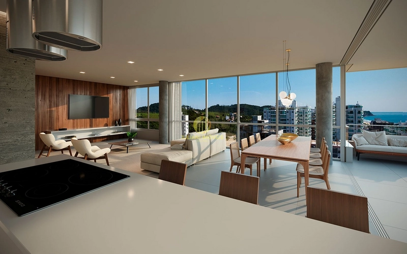 Apartamento  no Ed. Riva em Praia Brava: 3ª foto da galeria de imagens do imóvel
