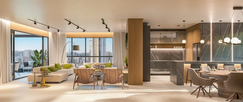 Penthouse no Edifício Newport Beach em balneário Camboriu: 5ª foto da galeria de imagens do imóvel