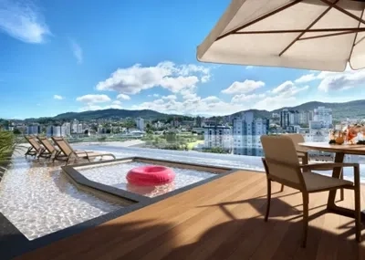 Apartamento no Ed. Sky Brava com 2 quartos na Praia Brava: 14ª foto da galeria de imagens do imóvel