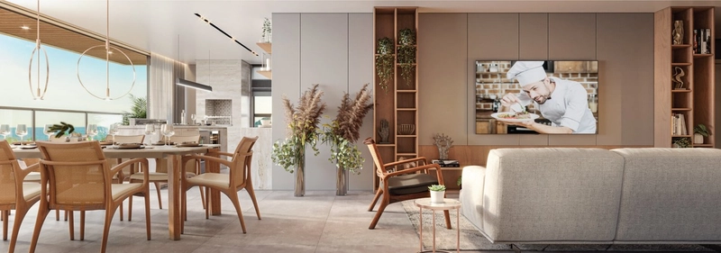 Apartamento no Edifício Sunrise Praia brava: 4ª foto da galeria de imagens do imóvel