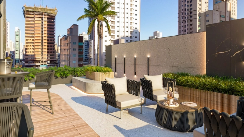Apartamento no Ed. Newport Residence em Balneário Camboriú: 5ª foto da galeria de imagens do imóvel