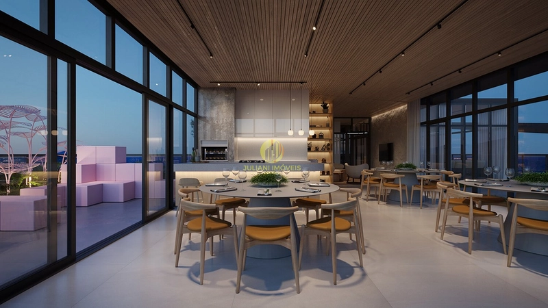 Apartamento studio no centro de Itajaí no Ed. Downtown: 7ª foto da galeria de imagens do imóvel
