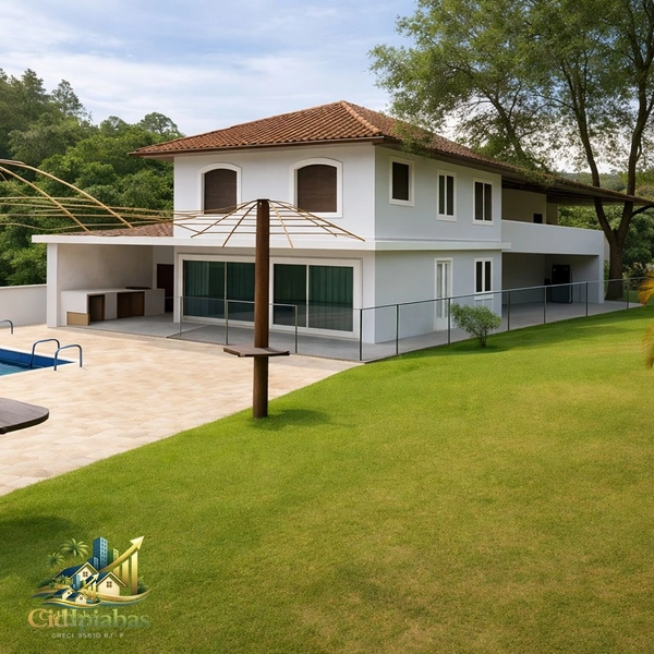 🏡 Casa à Venda em Ipiabas – 4 Quartos, Vista Panorâmica, Lago e Terreno de 5.000m²: 1ª foto da galeria de imagens do imóvel