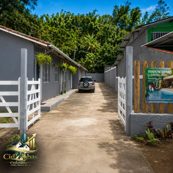 Aluga se Casa em Ipiabas de 1 Quarto: 1ª foto da galeria de imagens do imóvel