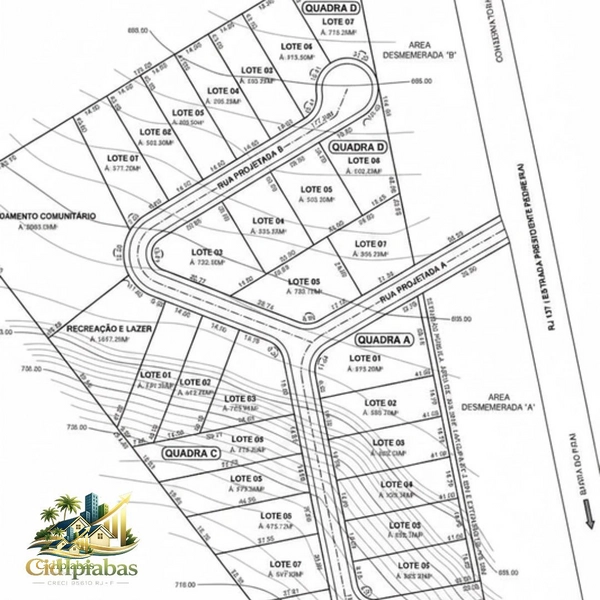 🌄 Terreno à Venda em Ipiabas – 700m² no Loteamento Senhor do Bonfim: 7ª foto da galeria de imagens do imóvel