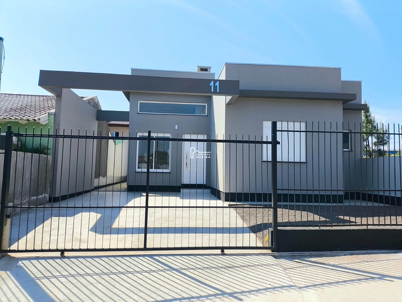 casa nova com 3 dormitórios sendo 1 suíte: 1ª foto da galeria de imagens do imóvel