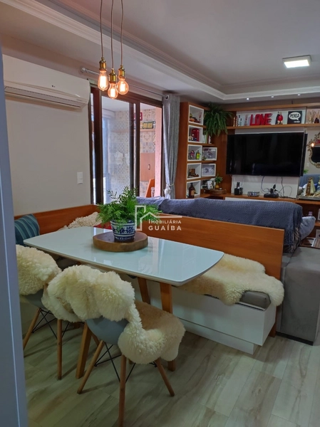 Apartamento mobiliado no centro: 1ª foto da galeria de imagens do imóvel