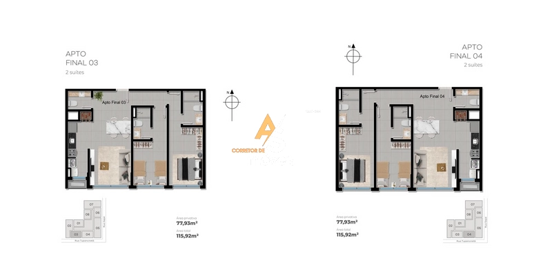 EXCELENTE APARTAMENTO DE 2 SUÍTES EM CAPÃO DA CANOA!!!: 31ª foto da galeria de imagens do imóvel