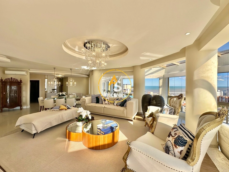 COBERTURA CINEMATOGRÁFICA COM VISTA PARA O MAR: 3ª foto da galeria de imagens do imóvel