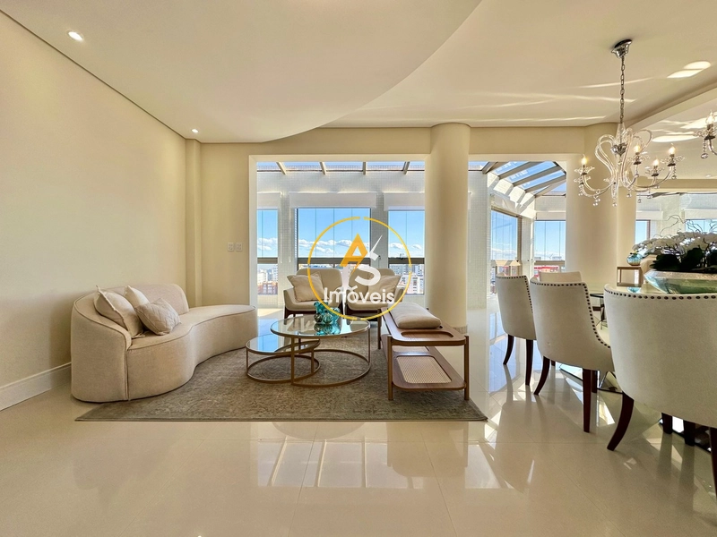 COBERTURA CINEMATOGRÁFICA COM VISTA PARA O MAR: 5ª foto da galeria de imagens do imóvel