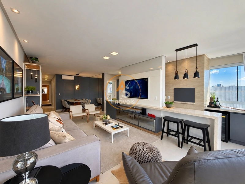 APARTAMENTO DE ALTO PADRÃO À VENDA EM CAPÃO DA CANOA! 3 SUÍTES • MOBILIADO E DECORADO: 3ª foto da galeria de imagens do imóvel