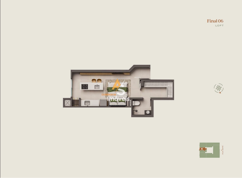 RES. BARCELONA EM LANÇAMENTO - C/ ENTRADA E SALDO EM 60X: 42ª foto da galeria de imagens do imóvel