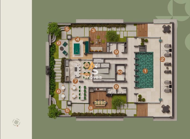 RES. BARCELONA EM LANÇAMENTO - C/ ENTRADA E SALDO EM 60X: 33ª foto da galeria de imagens do imóvel