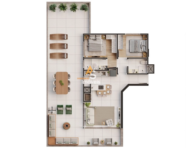 LANÇAMENTO EM CAPÃO DA CANOA - RESIDENCIAL TREND: 6ª foto da galeria de imagens do imóvel