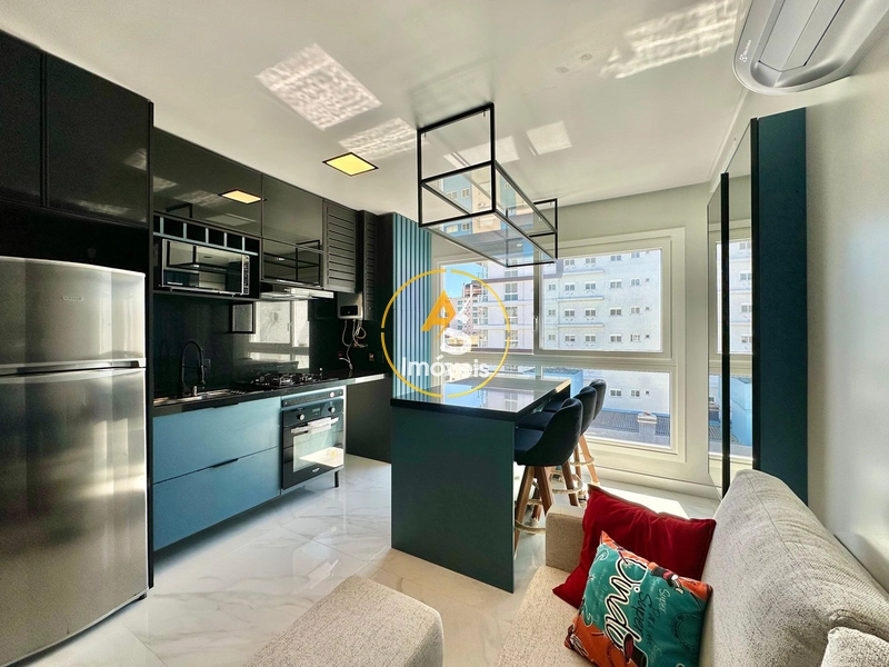 APARTAMENTO NUNCA HABITADO DE 1 DORMITÓRIO MOBÍLIA DESTACADA: 4ª foto da galeria de imagens do imóvel