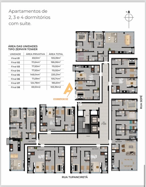 LANÇAMENTO!!! APTO DE 02 SUÍTES EM CAPÃO DA CANOA!!!: 4ª foto da galeria de imagens do imóvel