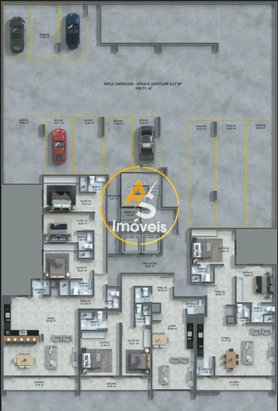 EXCELENTE APARTAMENTO DE 2 SUÍTES EM CAPÃO DA CANOA!!!: 19ª foto da galeria de imagens do imóvel