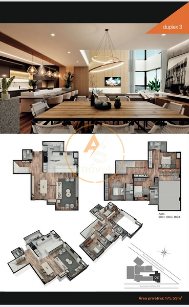 APARTAMENTO DE 3 DORMITÓRIOS EM CAPÃO DA CANOA!!!: 2ª foto da galeria de imagens do imóvel