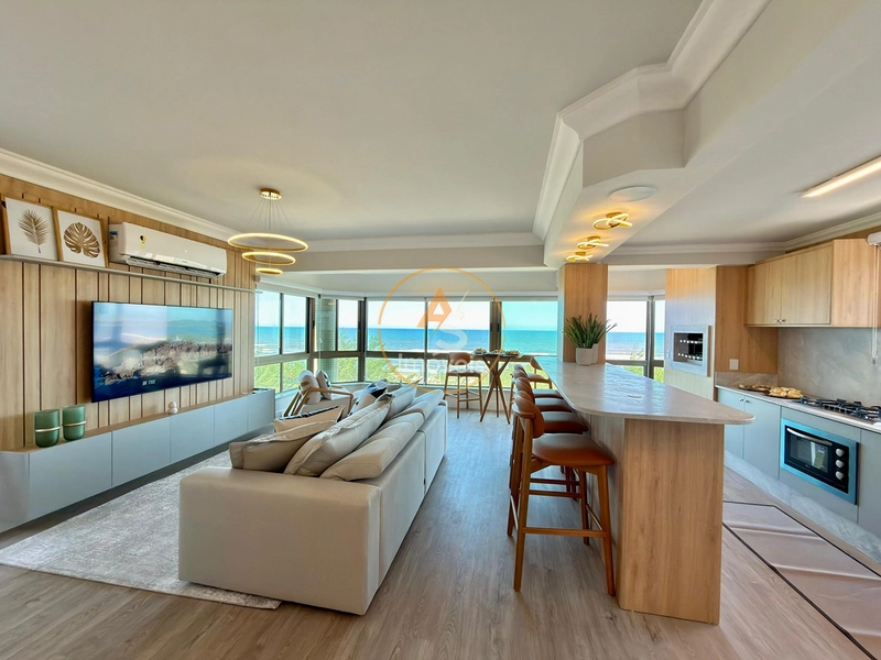 APARTAMENTO À VENDA DE FRENTE PARA PRAIA  PÉ NA AREIA : 7ª foto da galeria de imagens do imóvel