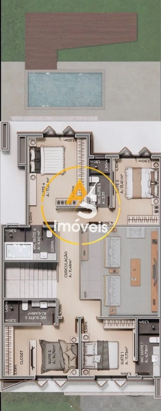 CASA NO CONDOMÍNIO ZEN CONCEPT: 4ª foto da galeria de imagens do imóvel