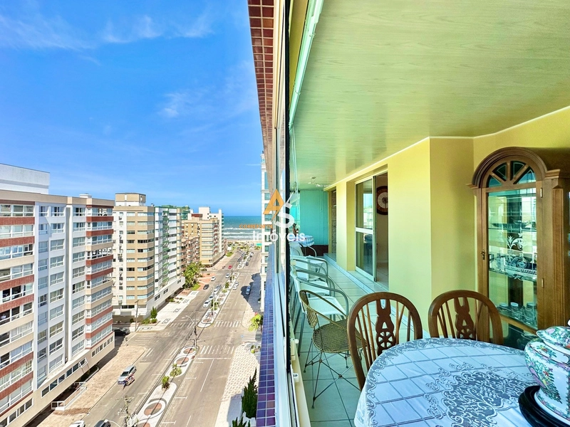 APTO DE ESQUINA COM 2 SACADAS VISTA PARA O MAR E SERRA: 11ª foto da galeria de imagens do imóvel