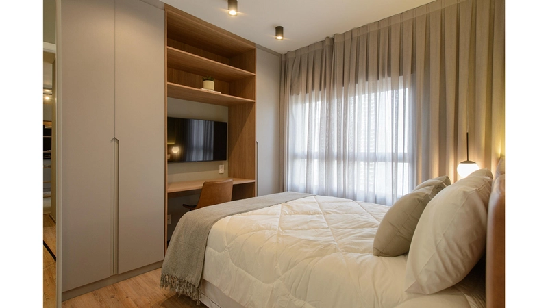 Apartamento 2 dormitórios mobiliado no Jardins: 9ª foto da galeria de imagens do imóvel