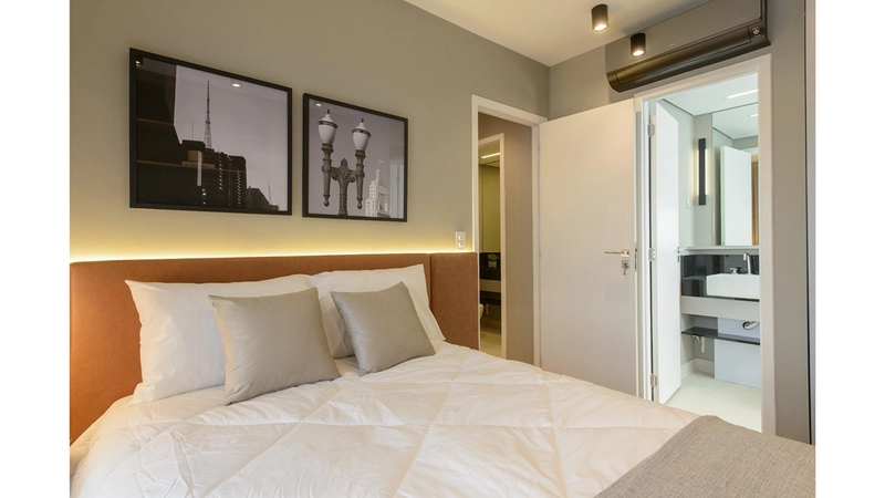 Apartamento 2 dormitórios mobiliado no Jardins: 12ª foto da galeria de imagens do imóvel