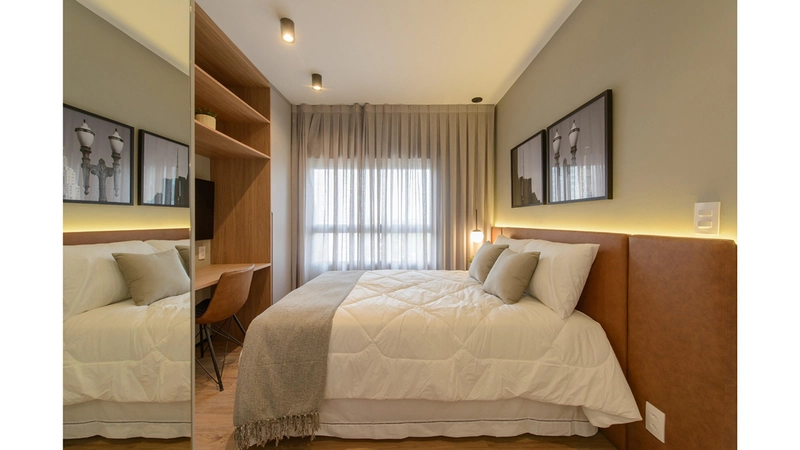 Apartamento 2 dormitórios mobiliado no Jardins: 13ª foto da galeria de imagens do imóvel