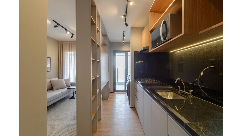 Apartamento 2 dormitórios mobiliado no Jardins: 6ª foto da galeria de imagens do imóvel