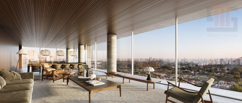 Apartamento com vista permanente no Jardins: 2ª foto da galeria de imagens do imóvel