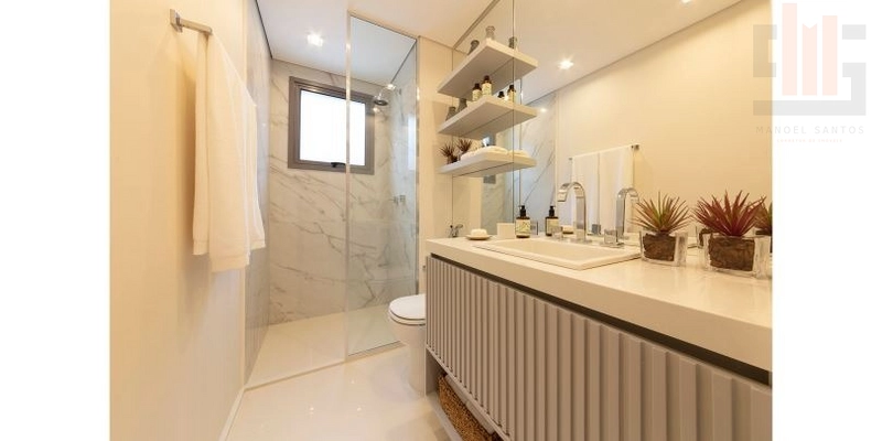 Apartamento 1 dormitório suíte, com varanda e lavabo: 4ª foto da galeria de imagens do imóvel