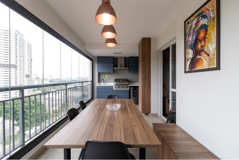 Apartamento 2 dormitorios na lapa 2 suítes varanda com churrasqueira: 2ª foto da galeria de imagens do imóvel
