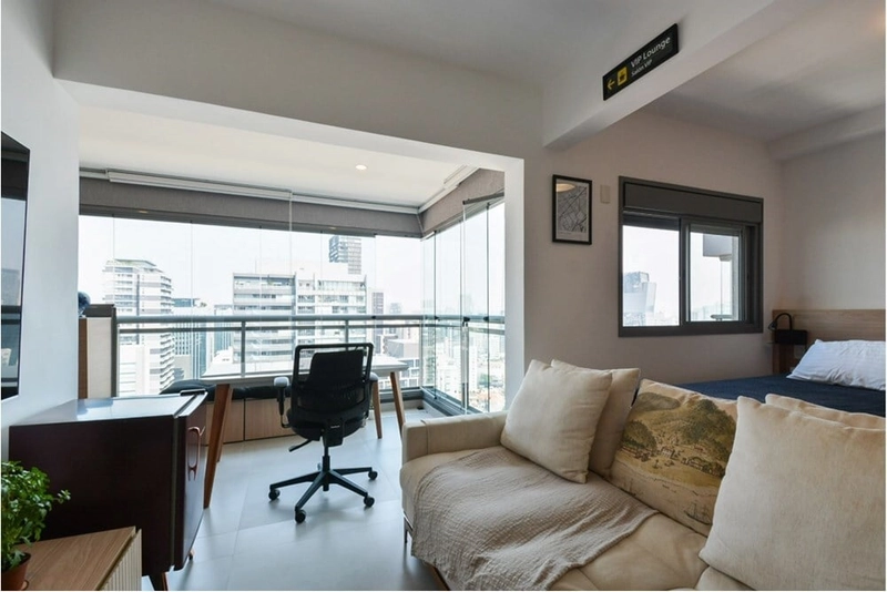 Apartamento ao lado do metrô em Pinheiros 1 dormitório 1 vaga: 31ª foto da galeria de imagens do imóvel
