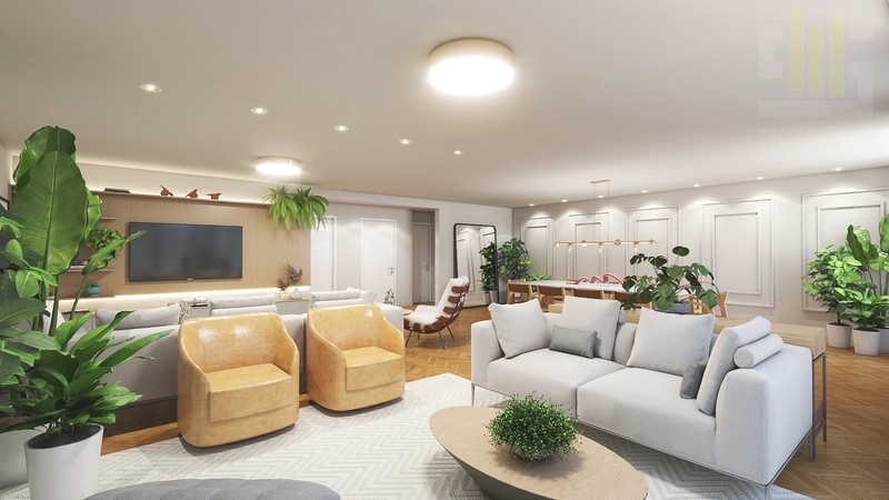 Apartamento 3 suítes em Higienópolis 2 vagas, reformado: 2ª foto da galeria de imagens do imóvel