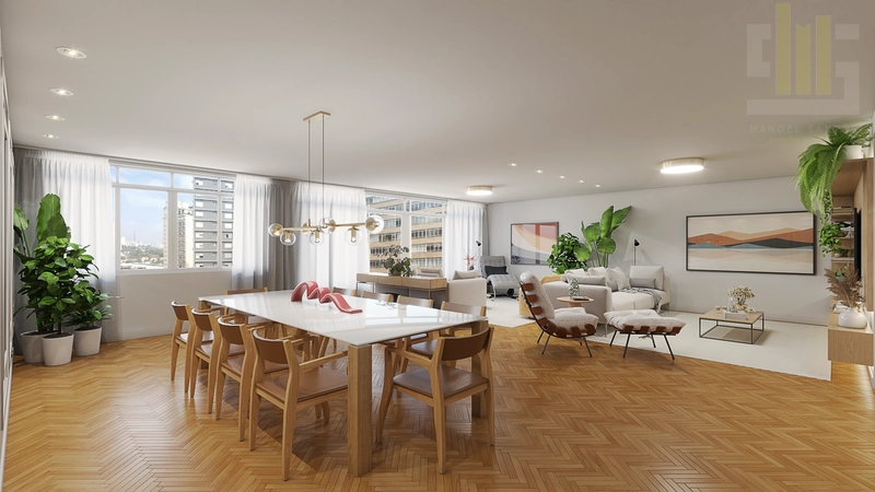 Apartamento 3 suítes em Higienópolis 2 vagas, reformado: 1ª foto da galeria de imagens do imóvel