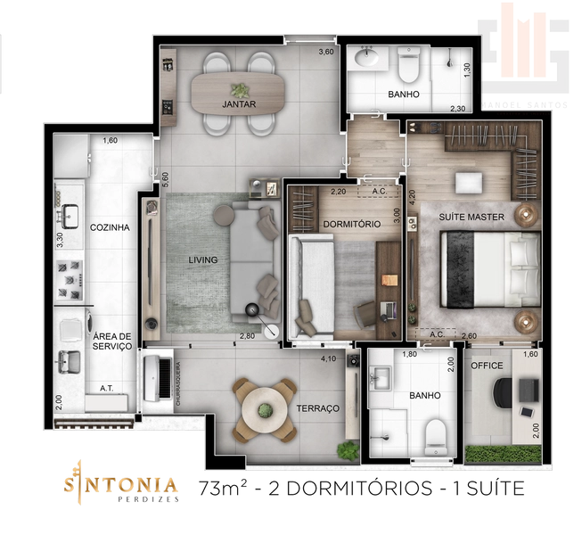 Apartamento 2 dormitórios Perdizes: 20ª foto da galeria de imagens do imóvel