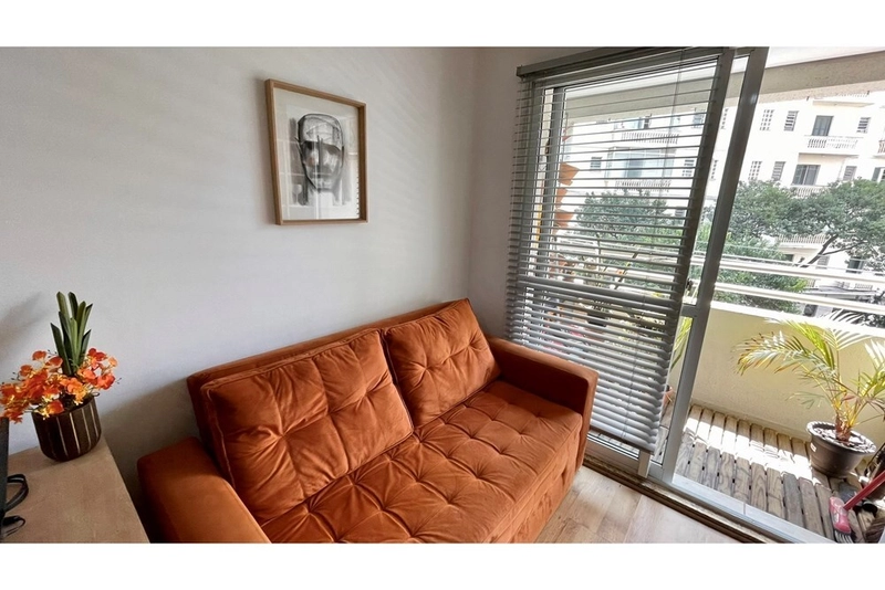 Apartamento 1 dormitório 1 vaga e varanda na Santa Cecília: 2ª foto da galeria de imagens do imóvel