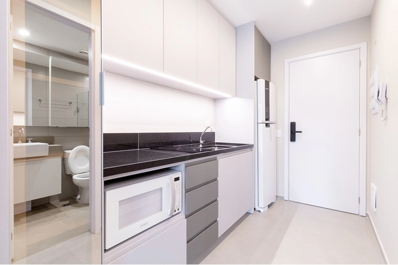 Studio em Higienópolis com 1 vaga de garagem ao lado da FAAP: 19ª foto da galeria de imagens do imóvel