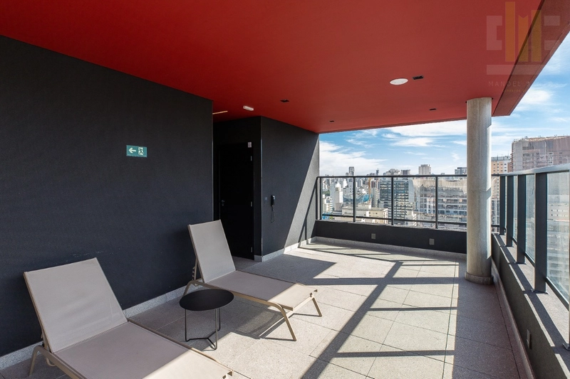 Apartamento em 1 dormitório em Pinheiros, varanda com linda vista: 36ª foto da galeria de imagens do imóvel
