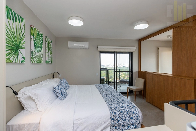 Apartamento em 1 dormitório em Pinheiros, varanda com linda vista: 25ª foto da galeria de imagens do imóvel